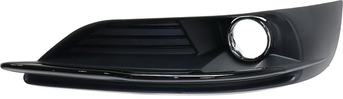 CHRYSLER 200 11-14 FRONT FOG LAMP MOLDING RH, Textured, w/ Black Trim, Convertible/Sedan