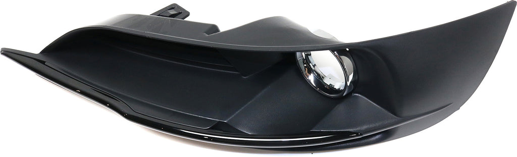 CHRYSLER 200 11-14 FRONT FOG LAMP MOLDING RH, Textured, w/ Black Trim, Convertible/Sedan