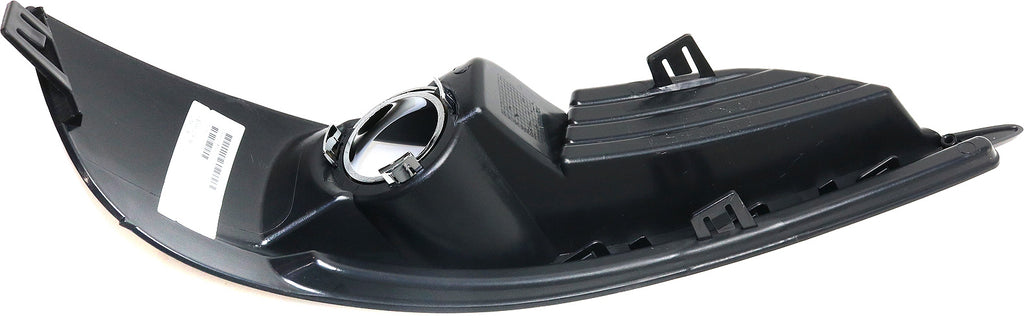 CHRYSLER 200 11-14 FRONT FOG LAMP MOLDING RH, Textured, w/ Black Trim, Convertible/Sedan