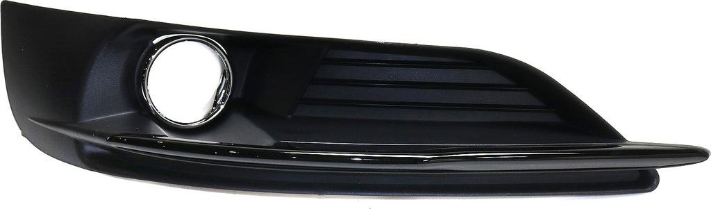 CHRYSLER 200 11-14 FRONT FOG LAMP MOLDING LH, Textured, w/ Black Trim, Convertible/Sedan