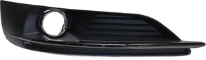 CHRYSLER 200 11-14 FRONT FOG LAMP MOLDING LH, Textured, w/ Black Trim, Convertible/Sedan