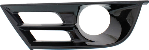 CHRYSLER 200 15-17 FRONT FOG LAMP MOLDING LH, Primed, Plastic, w/ Adaptive Cruise Control