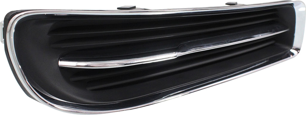 CHRYSLER 300 11-14 FOG LAMP COVER RH, Outer, Blk /w Chrome Trim, (Exc. SRT-8 Model)