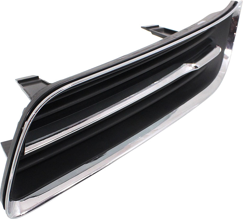 CHRYSLER 300 11-14 FOG LAMP COVER LH, Outer, Blk /w Chrome Trim, (Exc. SRT-8 Model)