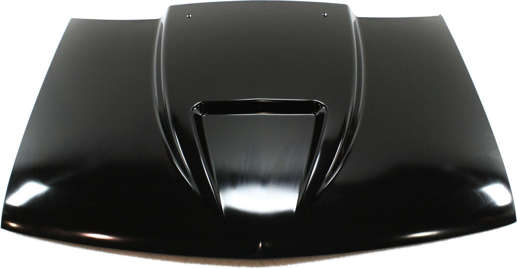 S10 PICKUP/SONOMA 94-03 COWL HOOD, Ram air cowl, Steel, Primed , 2 Rise