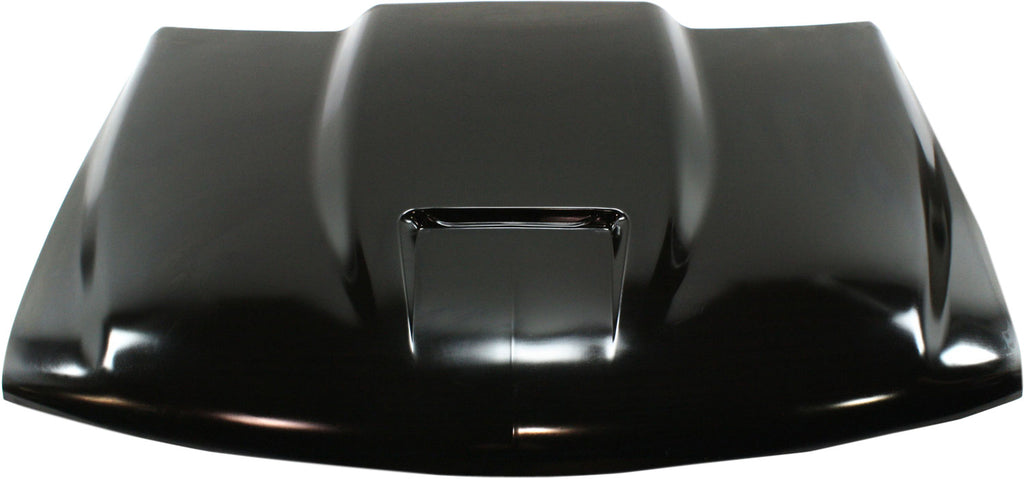 SILVERADO 99-02/TAHOE 00-06 COWL HOOD, Ram air cowl, Steel, Primed, 2-inch Rise