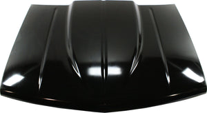 C/K SERIES 88-02/SUBURBAN 92-99 COWL HOOD, Reverse Cowl, Steel, 2 In. Rise, Center Groove