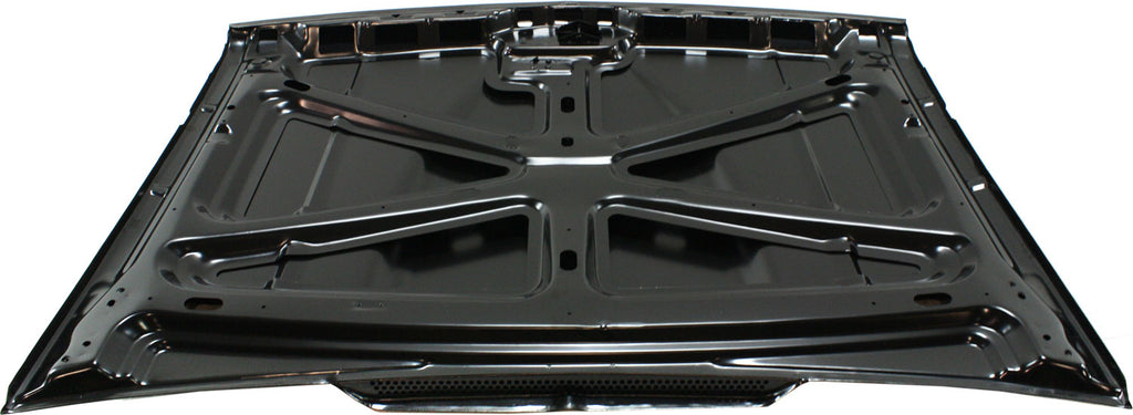 C/K SERIES 88-02/SUBURBAN 92-99 COWL HOOD, Reverse Cowl, Steel, 2 In. Rise, Center Groove
