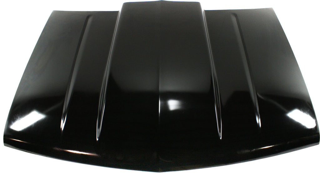 C/K SERIES 88-98/SUBURBAN 92-99 STEEL COWL HOOD, Reverse Cowl, 2 In.Rise, Center Ridge