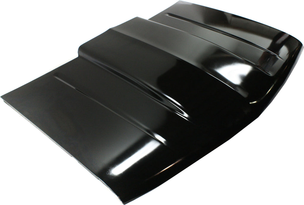 C/K SERIES 88-98/SUBURBAN 92-99 STEEL COWL HOOD, Reverse Cowl, 2 In.Rise, Center Ridge