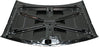 C/K SERIES 88-98/SUBURBAN 92-99 STEEL COWL HOOD, Reverse Cowl, 2 In.Rise, Center Ridge