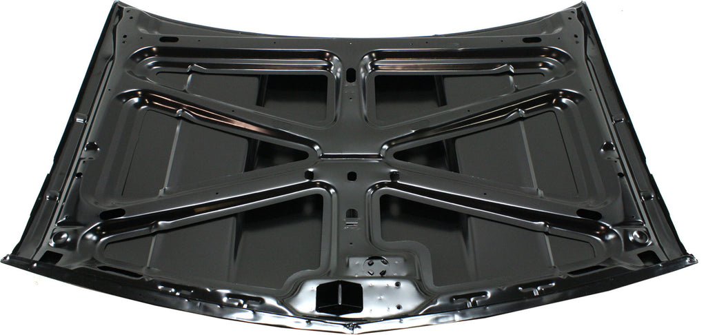 C/K SERIES 88-98/SUBURBAN 92-99 STEEL COWL HOOD, Reverse Cowl, 2 In.Rise, Center Ridge