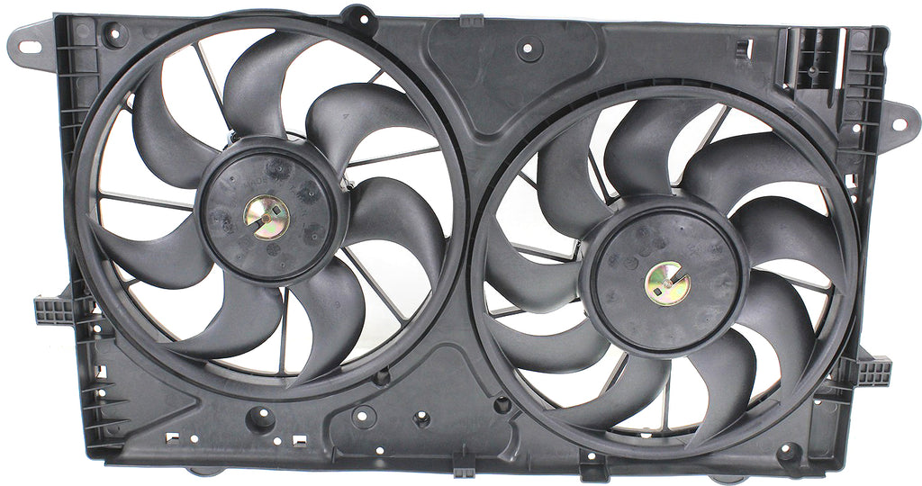 MALIBU/MALIBU LIMITED 13-16 / IMPALA 14-17 RADIATOR FAN ASSEMBLY, Dual Fan, (Impala- 2.5L Eng)