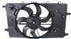 CRUZE 11-16/VERANO 12-17 RADIATOR FAN SHROUD ASSEMBLY, Single Fan, Includes resistor