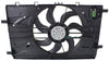 CRUZE 11-16/VERANO 12-17 RADIATOR FAN SHROUD ASSEMBLY, Single Fan, Includes resistor