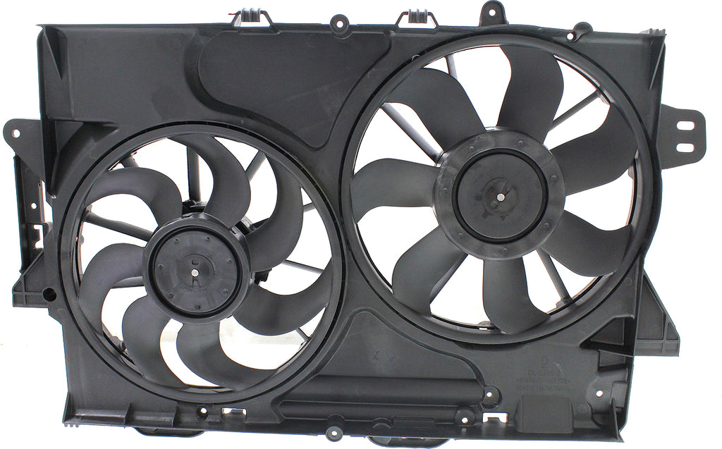 EQUINOX/TORRENT 08-09 RADIATOR FAN ASSEMBLY, 3.4L Eng., 2nd Design, From 11/12/07