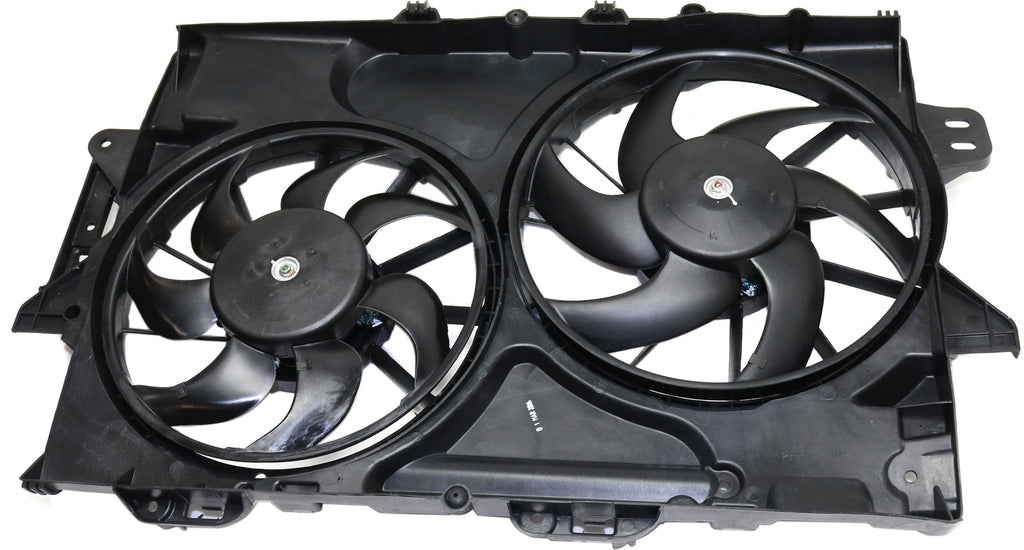 EQUINOX/TERRAIN 10-12 RADIATOR FAN ASSEMBLY, Dual Fan, 3.0L Eng