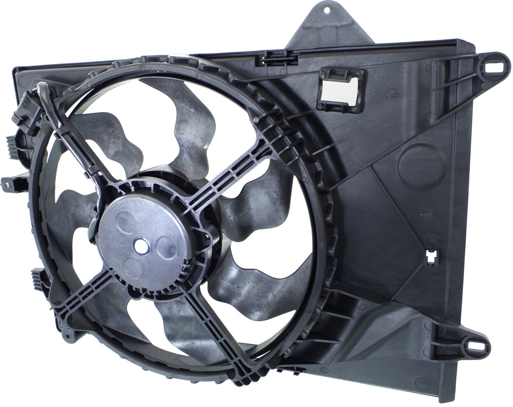 SONIC 14-15 RADIATOR FAN ASSEMBLY, Single Fan, 1.8L , Auto Trans, Hatchback/Sedan, Includes resistor