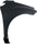 SPARK 13-15 FRONT FENDER RH, Primed, w/o Side Light Hole and Rocker Molding Hole - CAPA