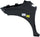 SPARK 13-15 FRONT FENDER RH, Primed, w/o Side Light Hole and Rocker Molding Hole - CAPA