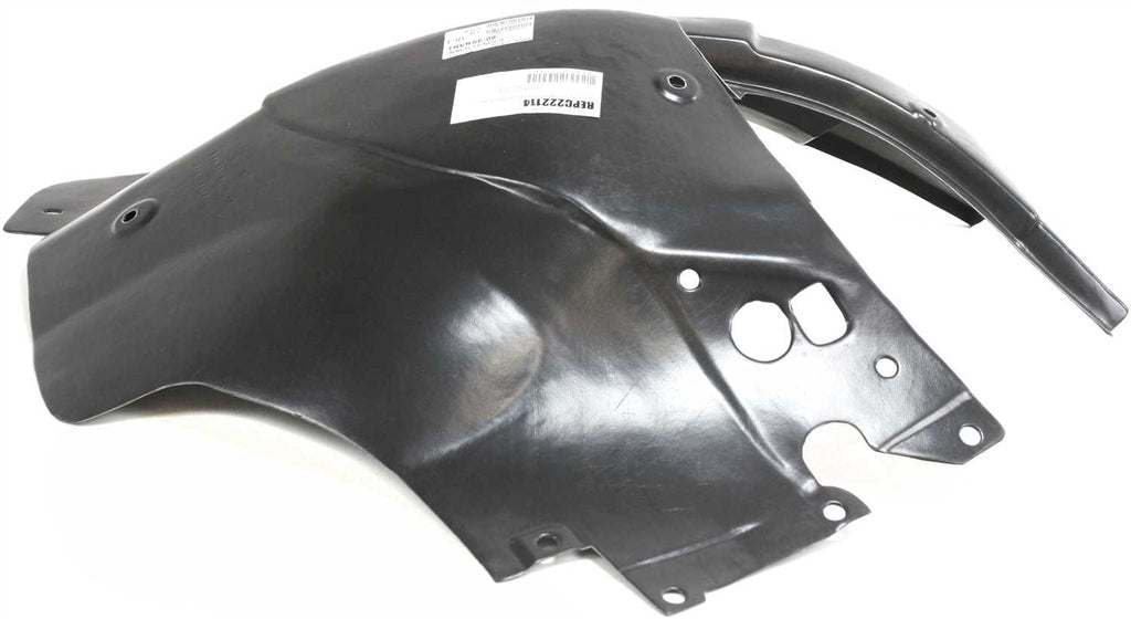 TRAVERSE 09-17 FRONT FENDER LINER LH, Rear Section