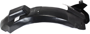 CTS 03-07 FRONT FENDER LINER LH, Rear Section