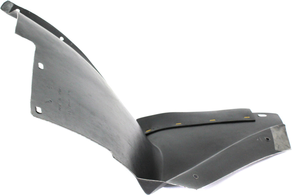 CORVETTE 05-13 FRONT FENDER LINER RH, Rear Section, Base Model