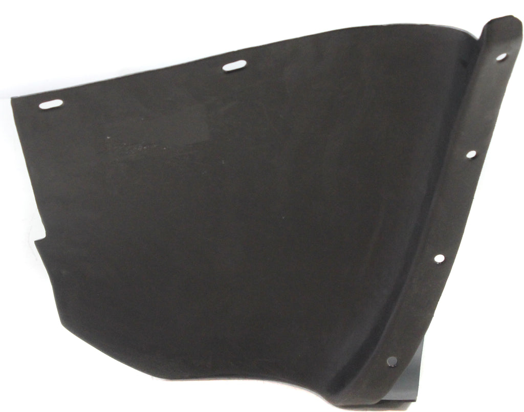 CORVETTE 05-13 FRONT FENDER LINER LH, Rear Section, Base Model