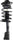PACIFICA 04-08 FRONT STRUT RH, Loaded Strut
