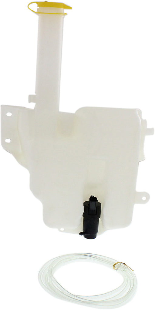 SEBRING 01-06 WASHER RESERVOIR, Assy, w/ Pump and Cap, w/o HLight Washer, Convertible/Sedan