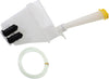 AVEO 5 09-11 WASHER RESERVOIR, Assy, w/ Dual Pump, Inlet, and Cap, Hatchback