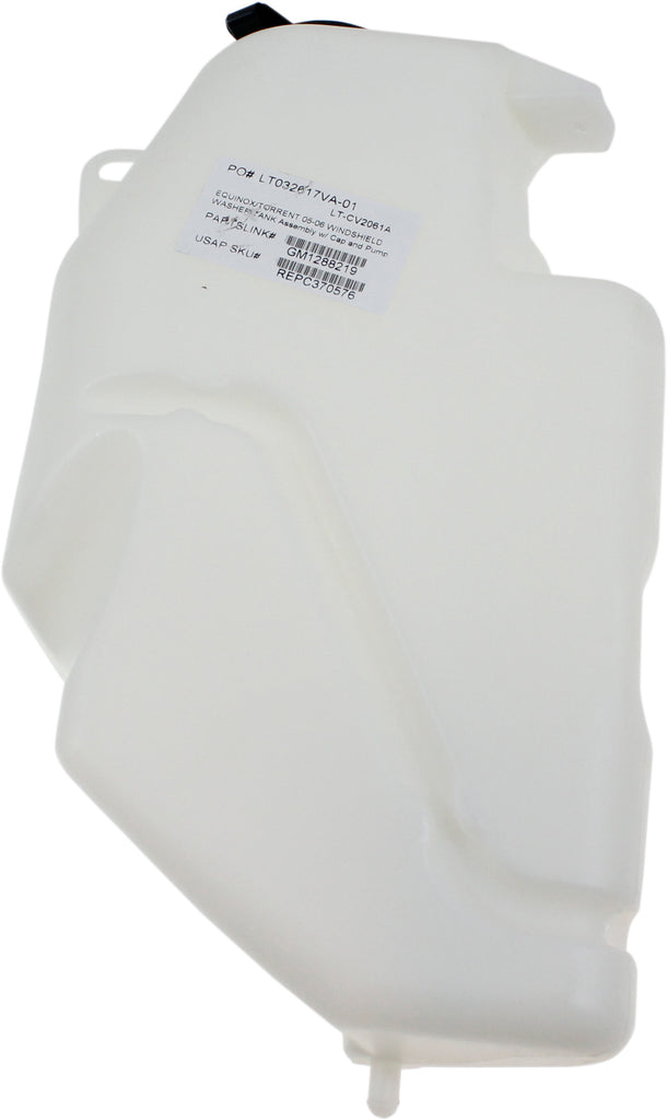 EQUINOX/TORRENT 05-06 WASHER RESERVOIR, Assembly, w/ Cap and Pump