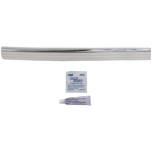 SILVERADO 99-02 FRONT DOOR MOLDING LH, Primed, w/ Chrome Insert, Fits 2007 Classic