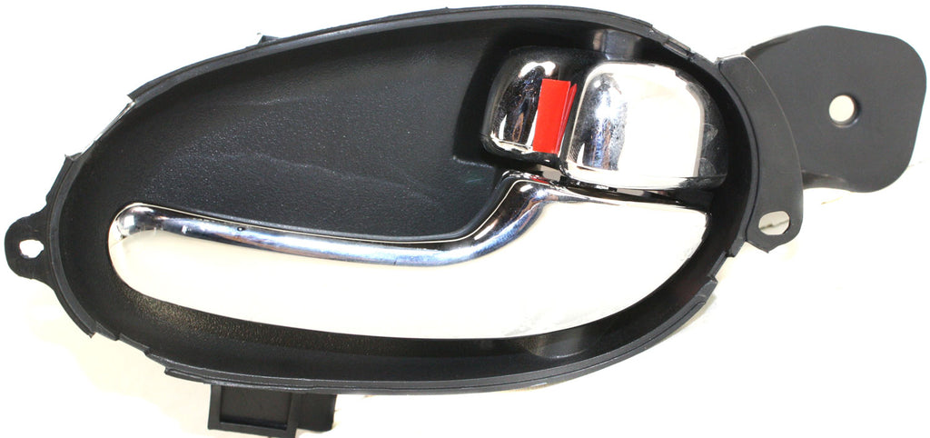 TRAILBLAZER 02-09 FRONT INTERIOR DOOR HANDLE RH, Chrome, Plastic (=REAR)