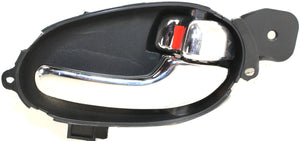 TRAILBLAZER 02-09 FRONT INTERIOR DOOR HANDLE RH, Chrome, Plastic (=REAR)