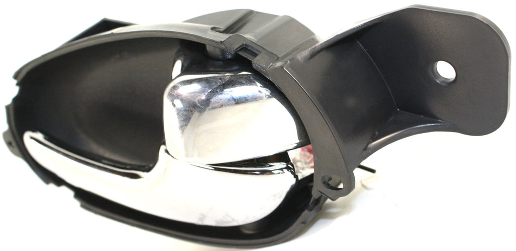 TRAILBLAZER 02-09 FRONT INTERIOR DOOR HANDLE RH, Chrome, Plastic (=REAR)