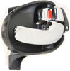 TRAILBLAZER 02-09 FRONT INTERIOR DOOR HANDLE RH, Chrome, Plastic (=REAR)
