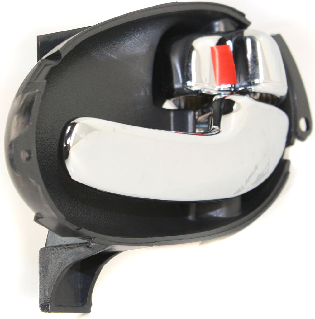 TRAILBLAZER 02-09 FRONT INTERIOR DOOR HANDLE RH, Chrome, Plastic (=REAR)