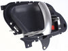 C/K FULL SIZE P/U 95-00/SUBURBAN 95-00 FRONT INTERIOR DOOR HANDLE LH, Blue Hsg-Chrme Lvr (=REAR)