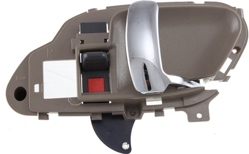C/K FULL SIZE P/U 95-00/SUBURBAN 95-00 FRONT INTERIOR DOOR HANDLE RH, Brown Hsg-Chrme Lvr(=REAR)