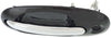 TOWN AND COUNTRY 96-00 FRONT EXTERIOR DOOR HANDLE LH, Side Sliding Door,Chrme Lvr+Smth Blk Hsg,w/ Hole