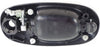 TOWN AND COUNTRY 96-00 FRONT EXTERIOR DOOR HANDLE LH, Side Sliding Door,Chrme Lvr+Smth Blk Hsg,w/ Hole
