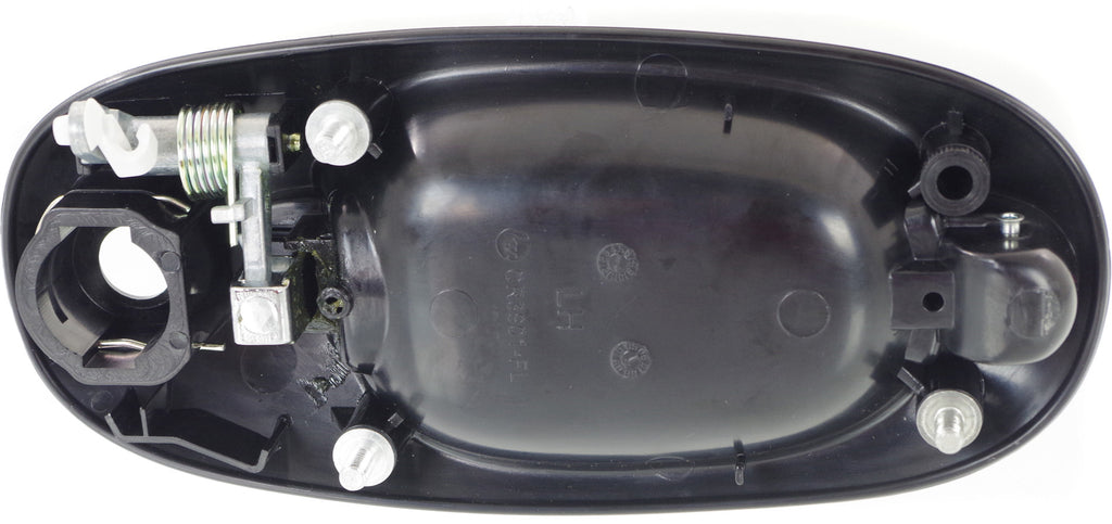 TOWN AND COUNTRY 96-00 FRONT EXTERIOR DOOR HANDLE LH, Side Sliding Door,Chrme Lvr+Smth Blk Hsg,w/ Hole