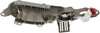 PT CRUISER 01-10 FRONT INTERIOR DOOR HANDLE RH, Chrome Lever+Beige Housing, Plastic, w/ Hole