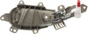 PT CRUISER 01-10 FRONT INTERIOR DOOR HANDLE RH, Chrome Lever+Beige Housing, Plastic, w/ Hole