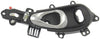 PT CRUISER 01-10 FRONT INTERIOR DOOR HANDLE RH, Chrome Lever+Black Housing, Plastic, w/ Hole