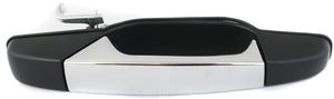 SILVERADO/SIERRA 1500 07-13/2500 HD/3500 HD 07-14 FRONT EXTERIOR DOOR HANDLE RH, Chrome Lvr+Prmd Hsg, w/o Keyhole, Excludes 2007 Classic