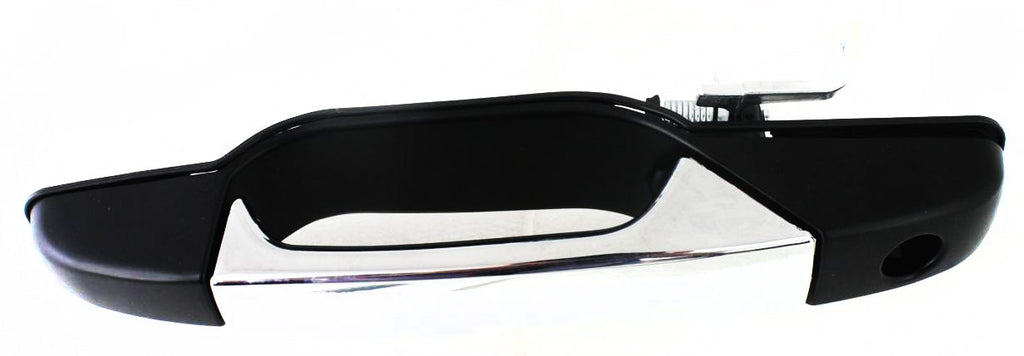 SILVERADO/SIERRA 1500 07-13/2500 HD/3500 HD 07-14 FRONT EXTERIOR DOOR HANDLE LH, Chrome Lvr+Prmd Hsg, w/ Keyhole, Excludes 2007 Classic