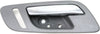 SILVERADO/SIERRA 1500 07-13 / 2500 HD/3500 HD 07-14 FRONT INTERIOR DOOR HANDLE LH, Chrme Lvr and Gray Hsg., w/ Small Hole, Excludes 2007 Classic