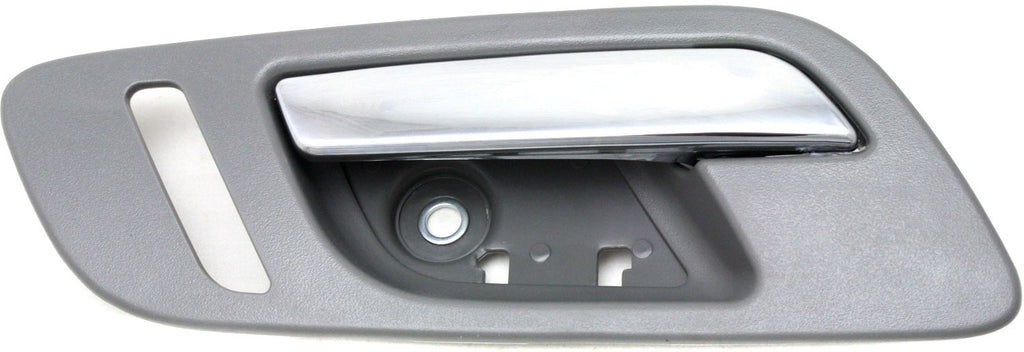 SILVERADO/SIERRA 1500 07-13 / 2500 HD/3500 HD 07-14 FRONT INTERIOR DOOR HANDLE LH, Chrme Lvr and Gray Hsg., w/ Small Hole, Excludes 2007 Classic